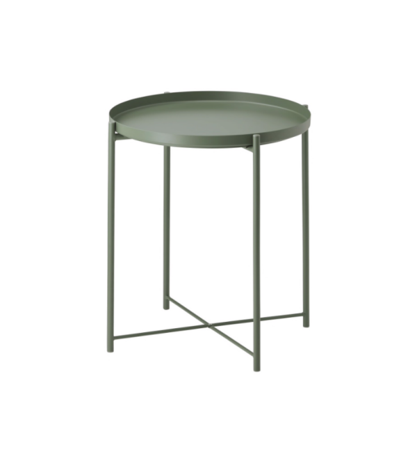 BÀN KHAY TRÒN- GREEN