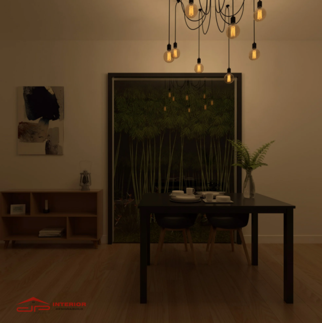 Bàn Ăn Gỗ Tràm Đen Mờ Size S