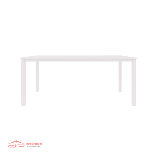 Bàn Ăn Gỗ Tràm Trắng Mờ Size M