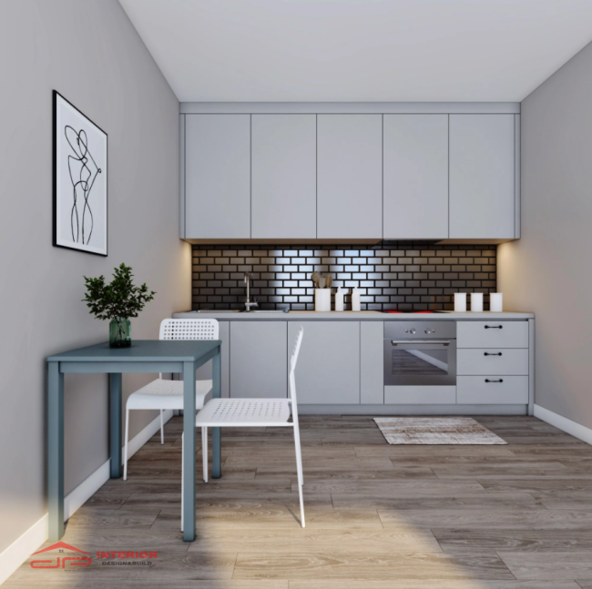 Bàn Vuông Nhỏ- Grey