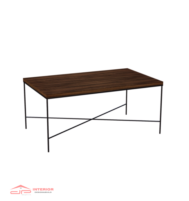 Bàn Sofa X- Brown Wood Size S