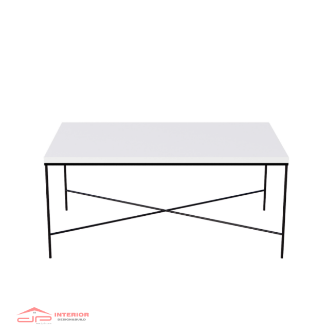 Bàn Sofa X- Dark Grey Wood Size M