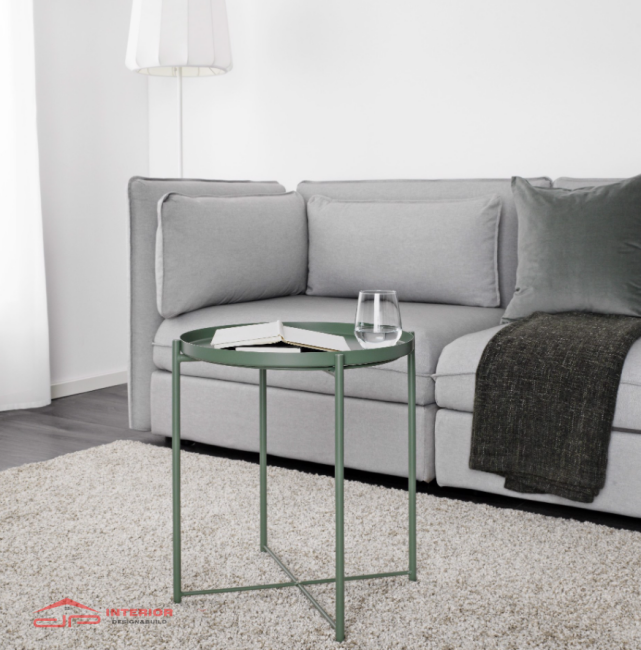 Bàn Khay Tròn- Green